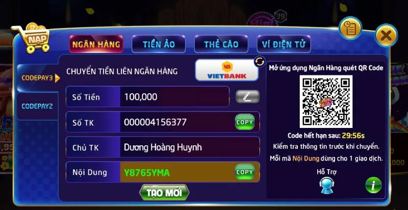 Rikvip ⭐️ Rik Vip | Link vào Cổng Game Rikvip chính thức mới nhất 2026 13 Nạp Tiền Qua Ngân Hàng